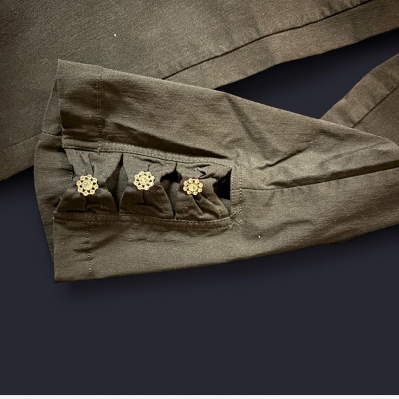 Black Pants with Button Detailing - Picture 7 of 8